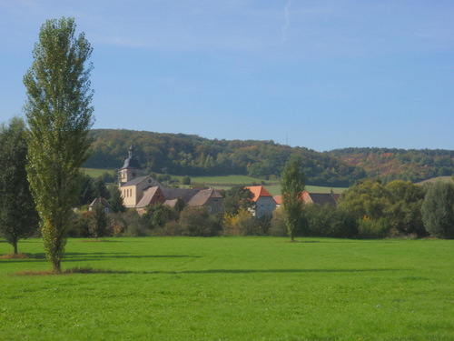 We think this is the town of Ros&szlig;ach.